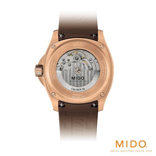Mido รุ่น MULTIFORT TV BIG DATE นาฬิกาสำหรับผู้ชาย รหัสรุ่น M049.526.37.291.00 สีน้ำตาล