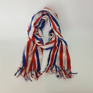 [มีลายอื่นสวยๆ ให้เลือกก่อนนะคะ] ผ้าขาวม้า ผ้าพันคอ สีธงชาติ…