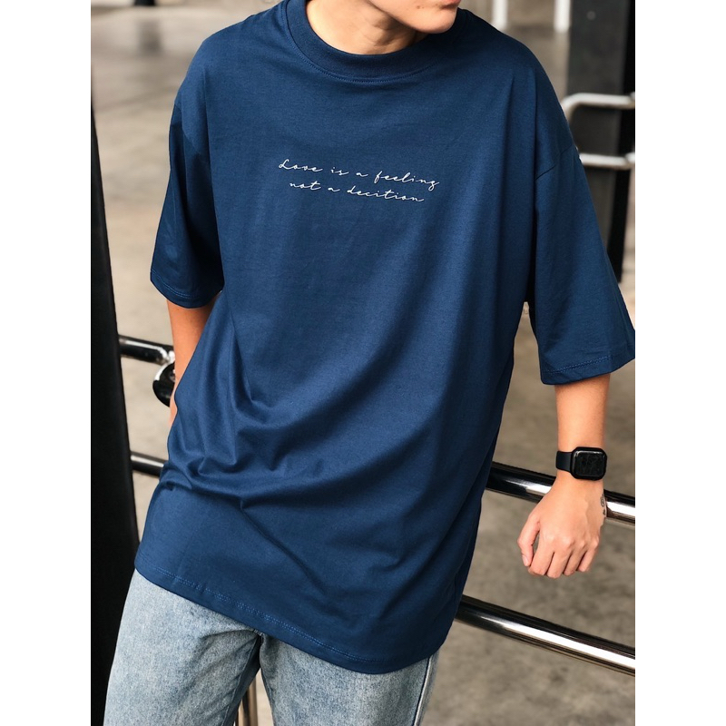 เสื้อยืด Oversize ลาย love