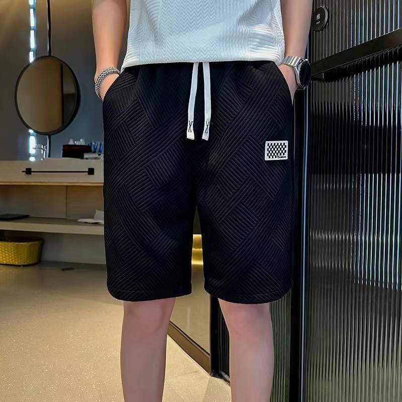 🔥SALE🔥วอร์มขาสั้นผ้านุ่ม เอวยืด ใส่ใส่สบาย สไตล์เกาหลีแบบใหม่กางเกงขาสั้นแฟชั่นอินเทรนด์M-5XL - รูปที่ 4