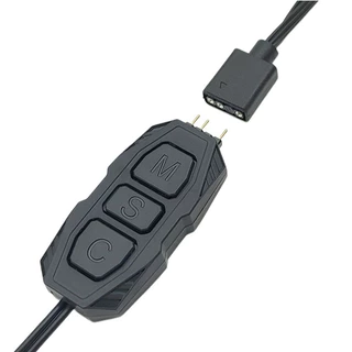 กล่องควบคุมไฟ ARGB Controller 3pin 5V RC-01 Manual control