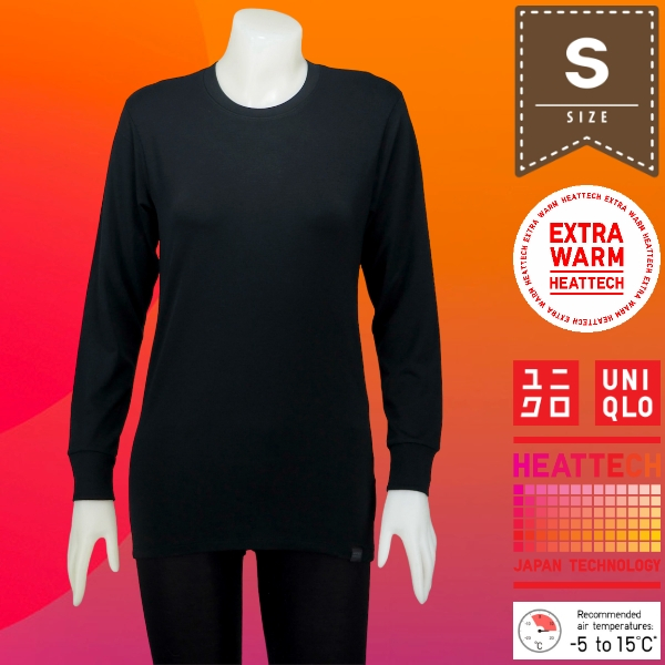 Extra Warm Size S Uniqlo Heattech  เสื้อลองจอนผู้ชาย  ฮีทเทคมือสอง สภาพใหม่