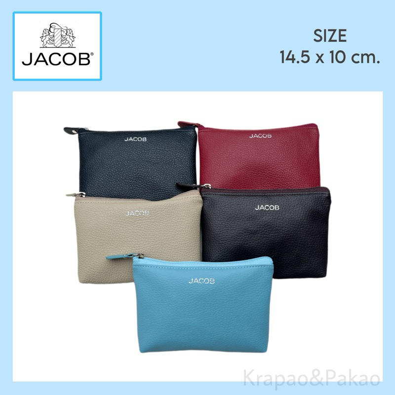 JACOB กระเป๋าใส่เหรียญ ใส่ธนบัตร ของแท้ 100%