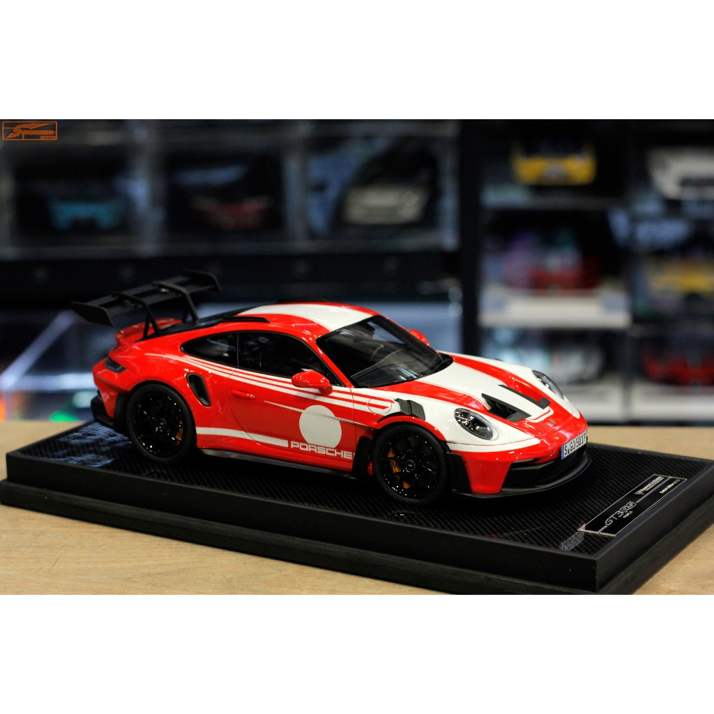 Timothy & Pierre 1/18 Porsche 992 GT3 RS (Weissach Package) Saizburg Livery
