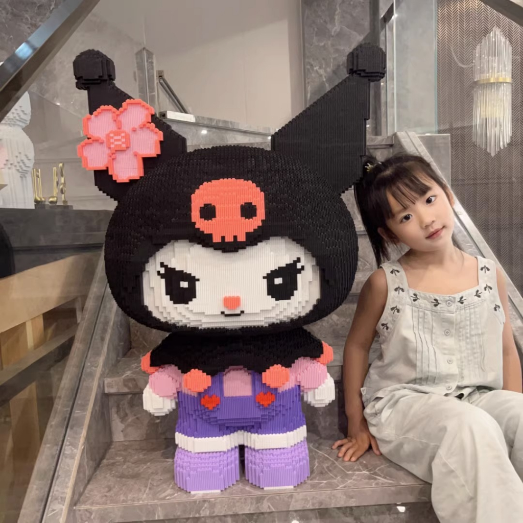 ขนาดใหญ่ บล็อกตัวต่อ Bearbrick บล็อกอาคาร 3D บล็อกตัวต่อเลโก้ ของเล่นบล็อกตัวต่อ ของเล่นเสริมการเรียนรู้ สําหรับเด็ก