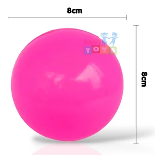 ลูกบอล 7 ลูก ลูกใหญ่ ขนาด 8 cm (คละสี)