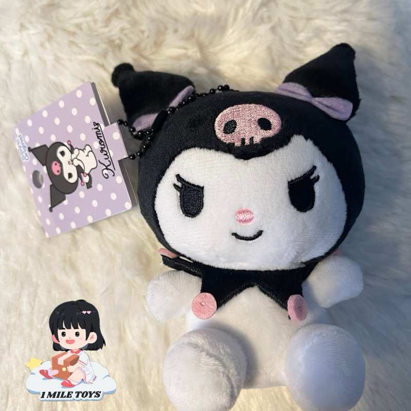 [พร้อมส่ง] พวงกุญแจ Sario Kuromi ลิขสิทธิ์แท้จากญี่ปุ่น