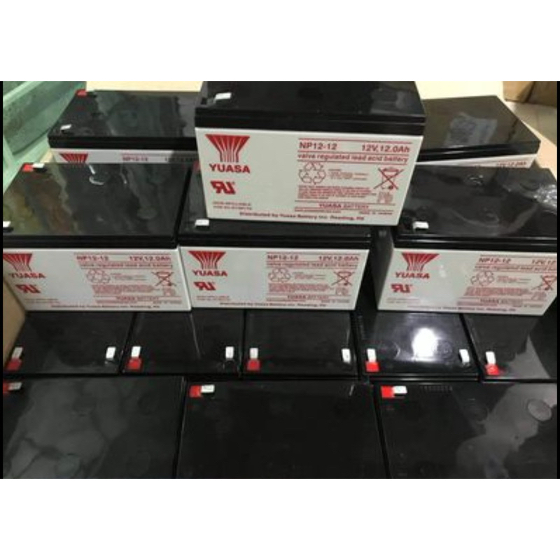 Battery Yuasa 12V 12Ah มือ2เหมือนใหม่ CCAสูง