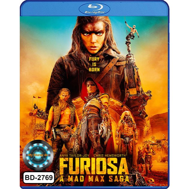 Bluray เสียงไทยมาสเตอร์ หนังใหม่ หนังบลูเรย์ Furiosa A Mad Max Saga ฟูริโอซ่า มหากาพย์ แมด แม็กซ์