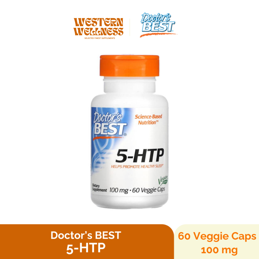 5-HTP, Doctor's Best (100 Mg - 60 Veggie Caps)