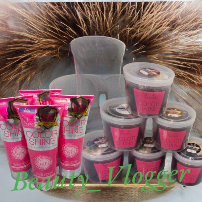 ทรีทเม้นท์แว็กซ์ เคลือบสีผม ท๊อปซีเคร็ท 200มล. Top Secret Color Shine Treatment Conditioner