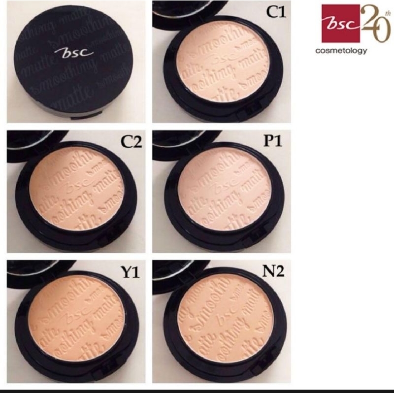 ควรอ่านรายละเอียดก่อนสั่ง)เซทคู่ตลับจริง 10.5 กรัม+รีฟิล 10.5 กรัม bsc smoothing matte powder - รูปที่ 7