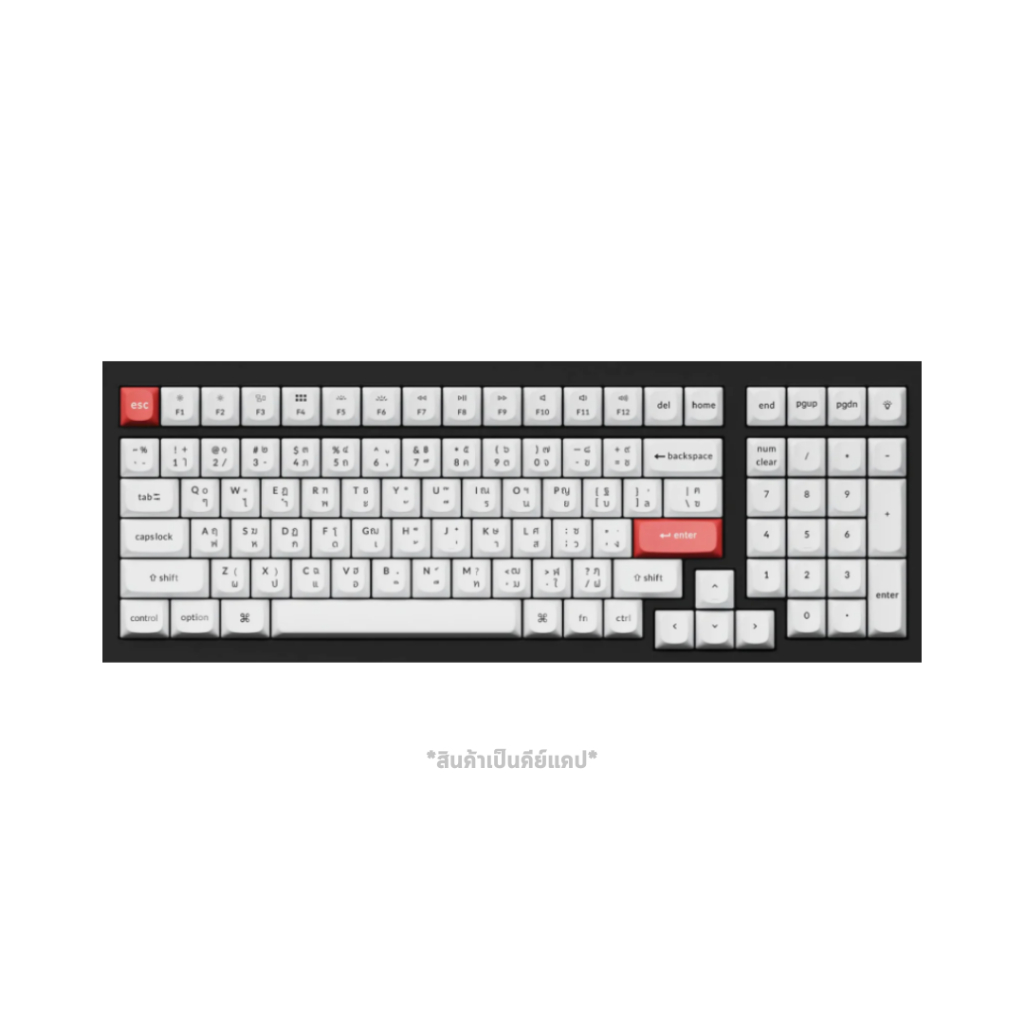 คีย์แคป Keychron Thai Double Shot PBT OSA Full Set Keycap Set by UTECH
