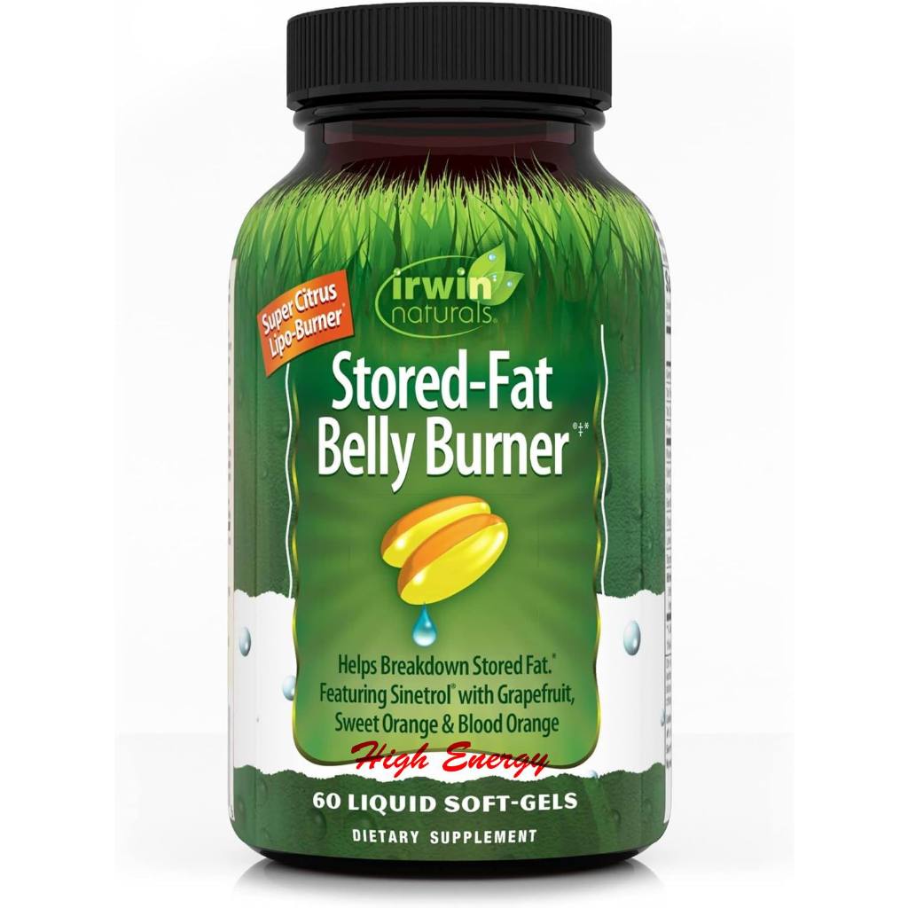 Irwin Naturals, Stored-Fat Belly Burner™ลดไขมันหน้าท้อง