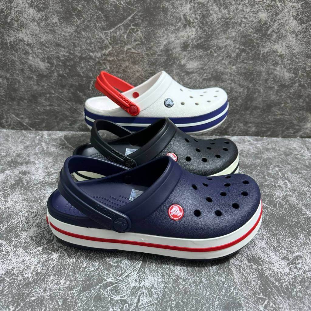 รองเท้า CROCS Crocband Clog Unisex(Buy 1 pairs get 2 Jibbit Free) ถูกกว่า shop สินค้าพร้อมจัดส่งจากไทย