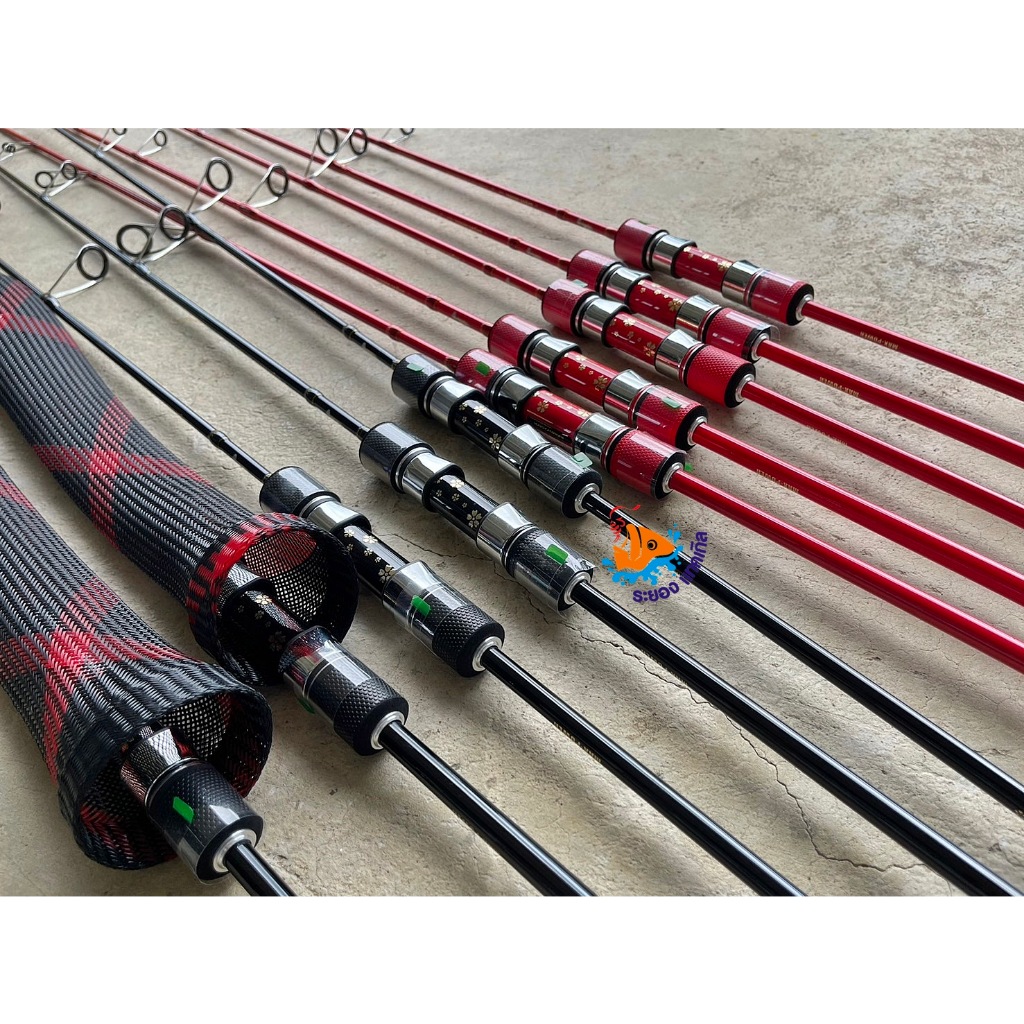 คันจิ๊ก G-Max TOMANA Light SABER LJ คันไลท์ จิ๊ก โซลิด (Full solid carbon) 6 ฟุต