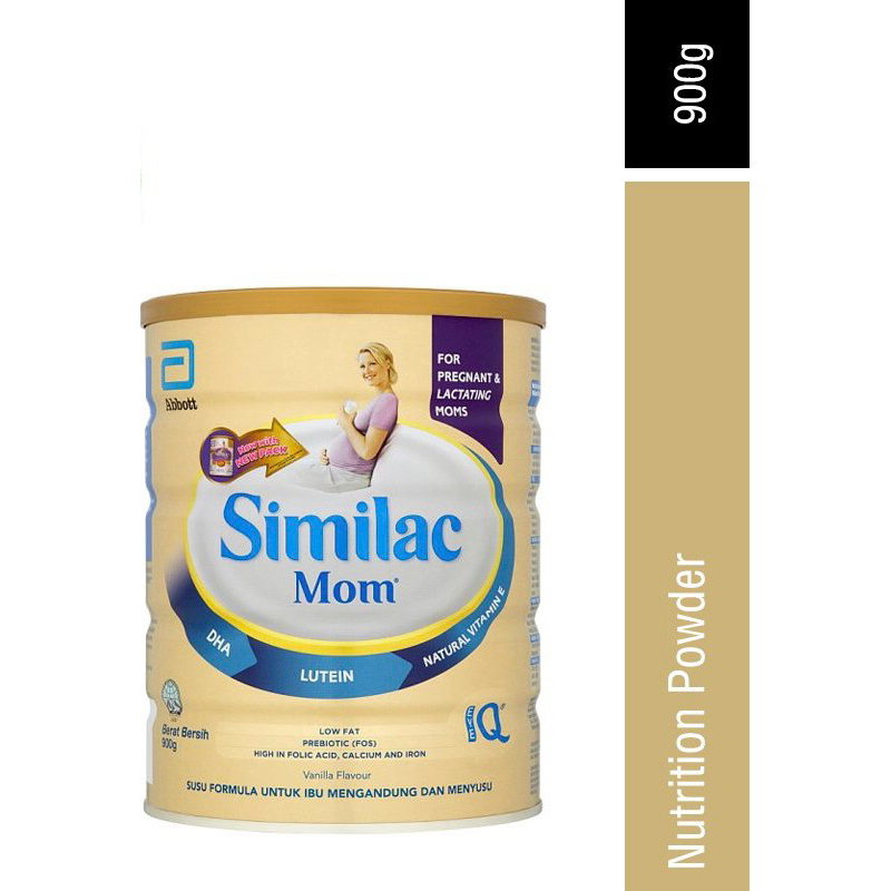 Similac Mom 900G Similac Mom is a low-fat maternal supplement for pregnant