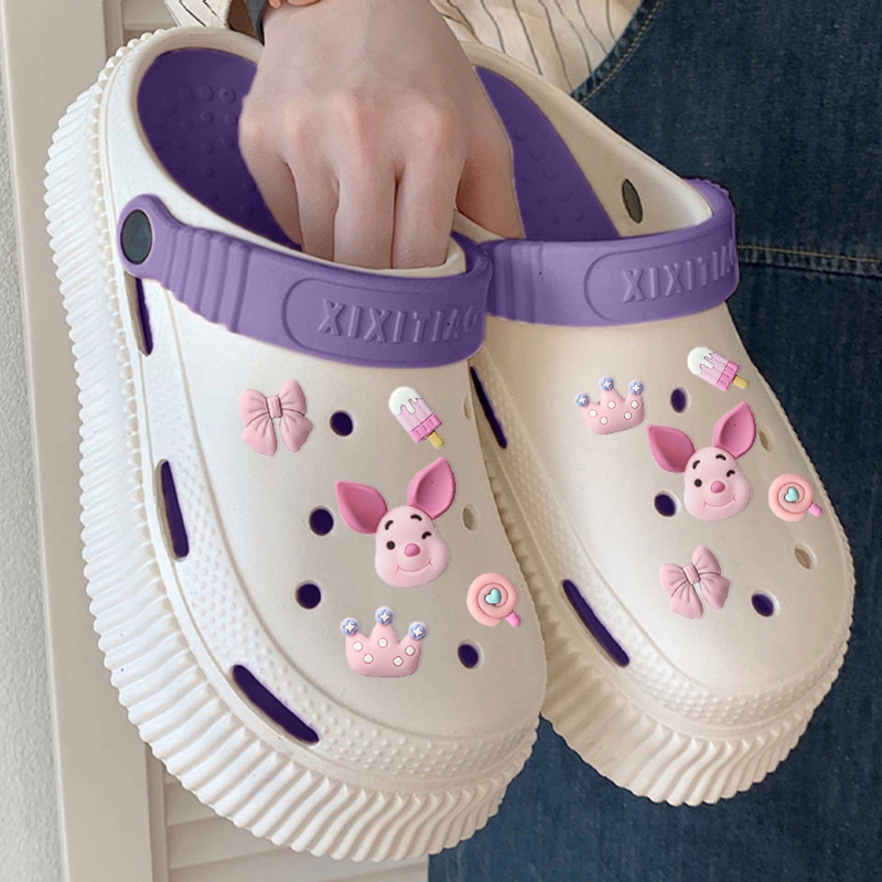 Luckkyshoes ส่งไวมากจ้า รองเท้าโตแฟชั่น รุ่นนี้ใครสายสีทูโทนห้ามพลาดเลย มีให้เลือก 4 สี ทำจากวัสดุคุณภาพดี พื้นนิ่มยางนุ