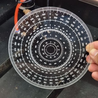 แผ่นองศา360องศา สินค้าจัดส่งทุกวันค่ะ