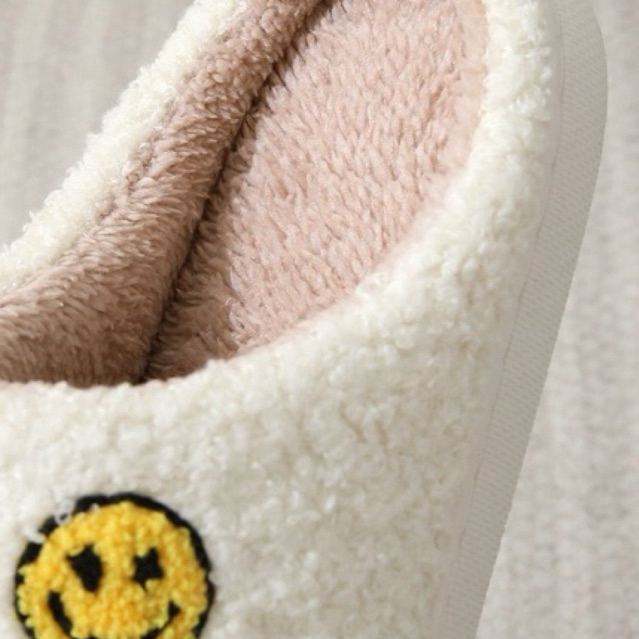 รองเท้า smiley ลายหน้ายิ้ม รองเท้าแตะใส่ในบ้าน รองเท้าใส่สบาย รองเท้ากันลื่น ราคา ถูกที่สุด ดีลบีเคเค แกลเลอรีภาพที่ 4