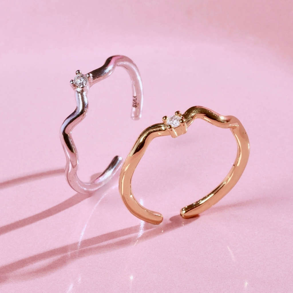 YVIS Luna Gem Ring (adjustable)