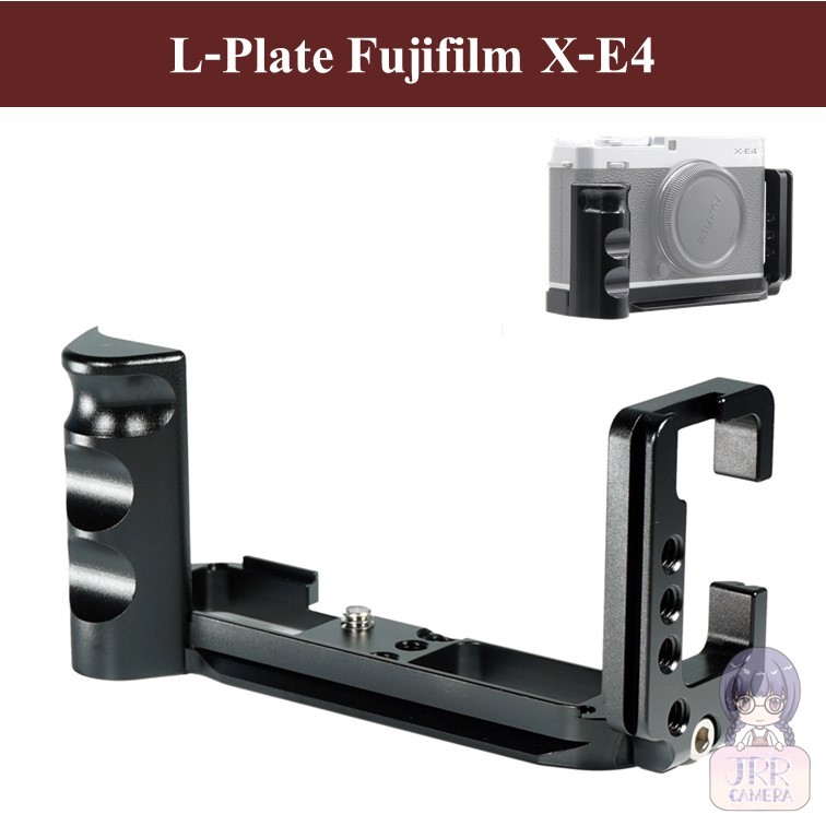 L-PLATE สำหรับ Fujifilm X-E4 by JRR / L PLATE Fujifilm XE4 / Fujifilm XE4 HAND GRIP / Fujifilm XE4 L
