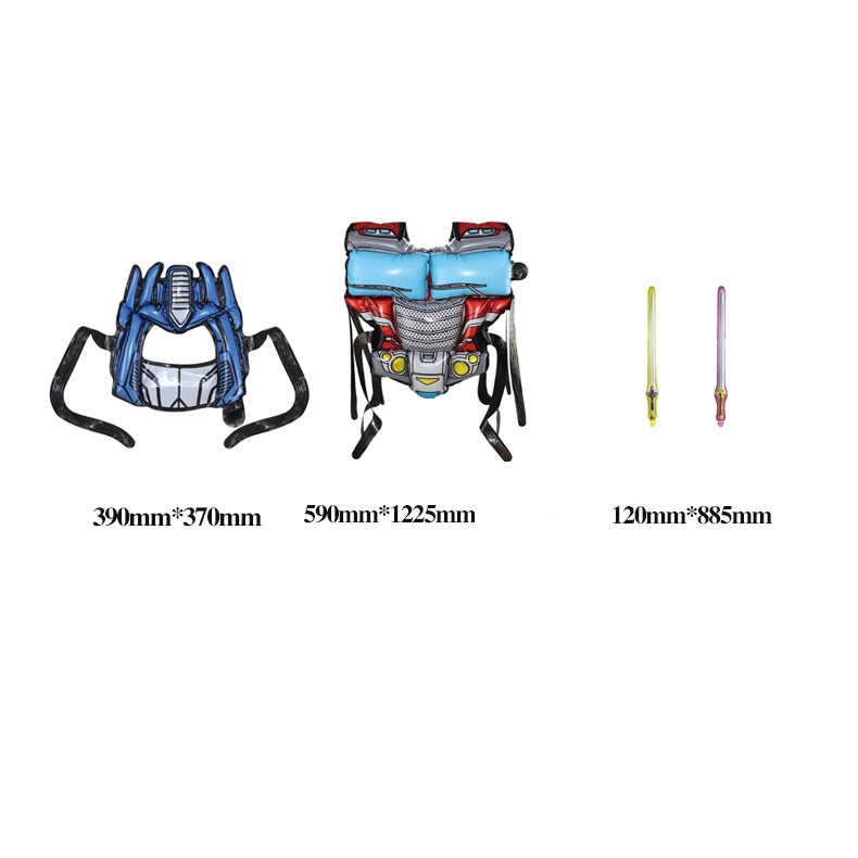 ลูกโป่งชุดเกราะ หุ่นยนต์ ทรานส์ฟอร์เมอร์ส พร้อมส่งจากไทย - รูปที่ 6