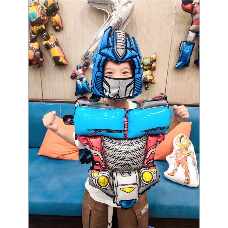 ลูกโป่งชุดเกราะ หุ่นยนต์ ทรานส์ฟอร์เมอร์ส พร้อมส่งจากไทย - รูปที่ 7