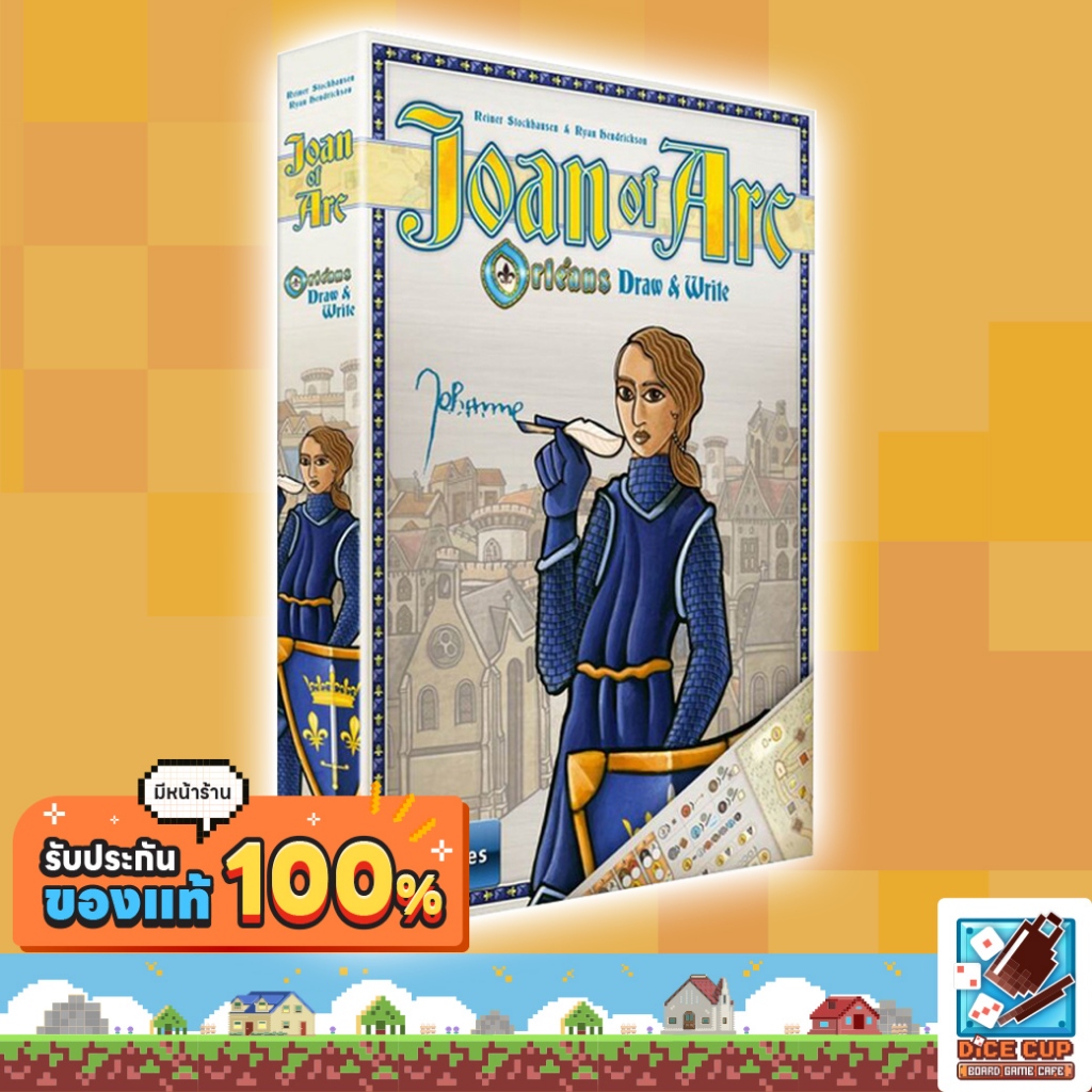 [ของแท้] Joan of Arc Orléans Draw & Write Board Game