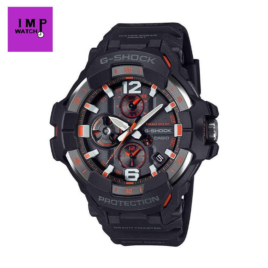 Casio G-Shock นาฬิกาข้อมือผู้ชาย สายเรซิ่น รุ่น GR-B300-1A4 รุ่นใหม่ล่าสุด ของแท้ประกันCmg 1 ปี