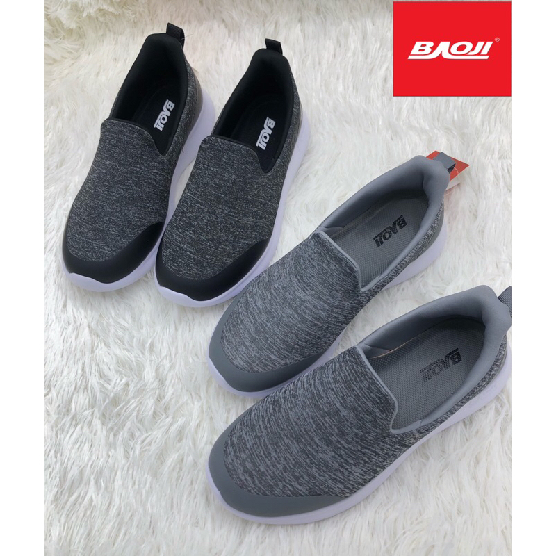พร้อมส่ง Baoji บาโอจิ รุ่น BJW786 รองเท้าผ้าใบแบบสวม Slip on สำหรับผู้หญิง Size 37-41