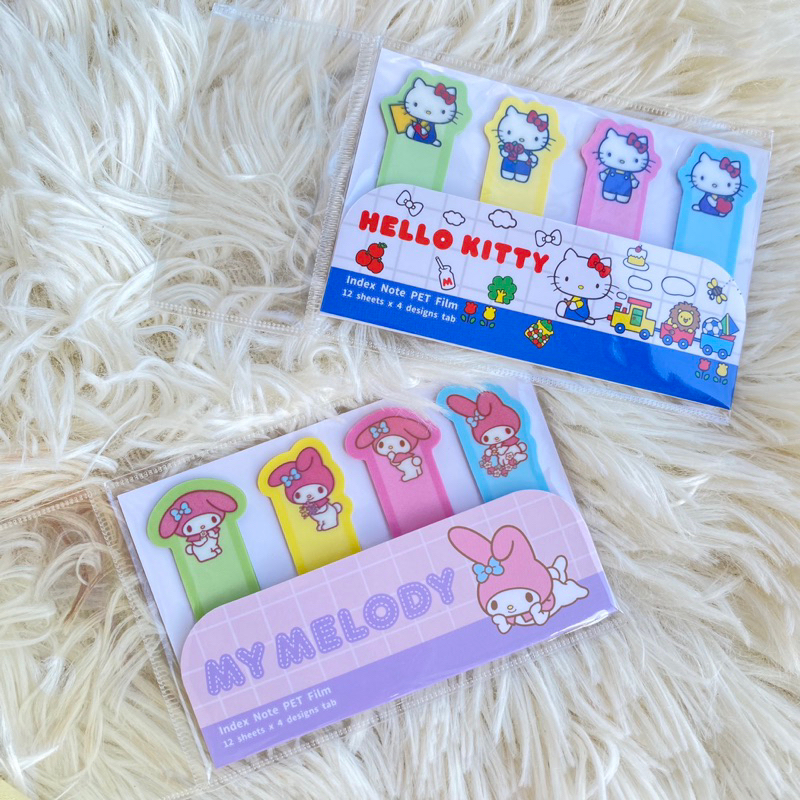 กระดาษโน๊ต Index note (PET Film,Paper) โพสอิท sanrio