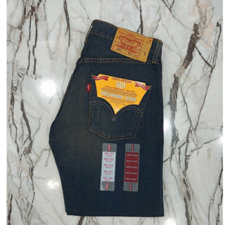 กางเกงยีนส์ forลีวาย รหัสผ้า3907 สีฟอกสนิม ขากระบอก กระดุม