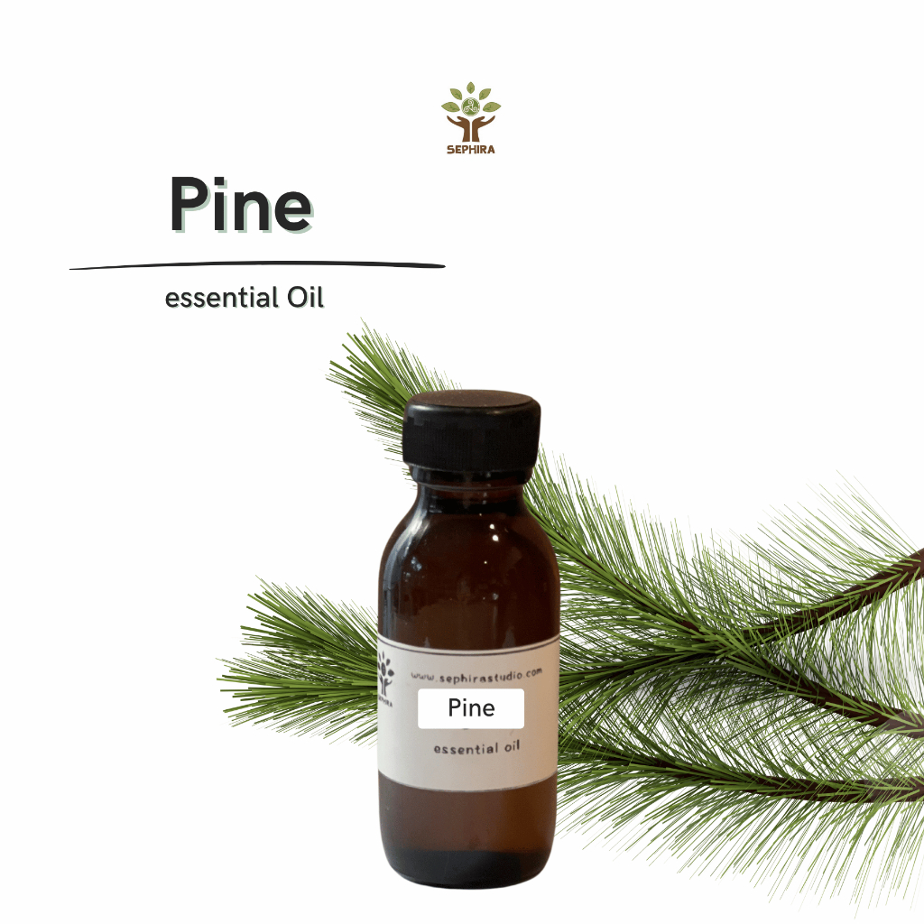 น้ำมันหอมระเหย สนไพน์ Essential Oil Pine น้ำมันหยดเตาตะเกียง สำหรับผสม ทำสบู่ ทำโลชั่น น้ำหอมฉีดตัว