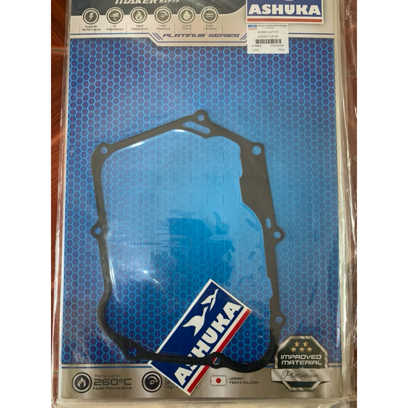 ประเก็นTAYAKA ประเก็นฝั่งครัช ประเก็นฝั่งครัชW100 Dream100 ดรีมคุรุสภา แบบไม่ขาด โครตทน