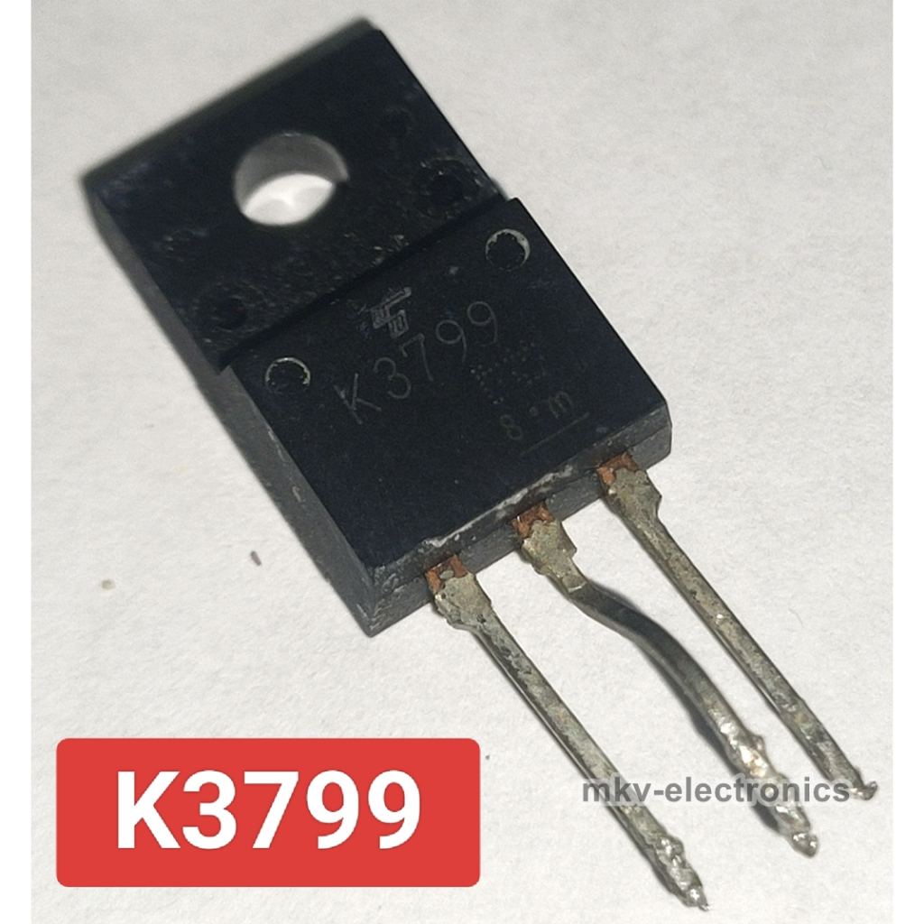 K3799 , 2SK3799 MOSFET N-CHANNEL 8A 900V  สินค้ามือสอง (รหัสสินค้า M03439)