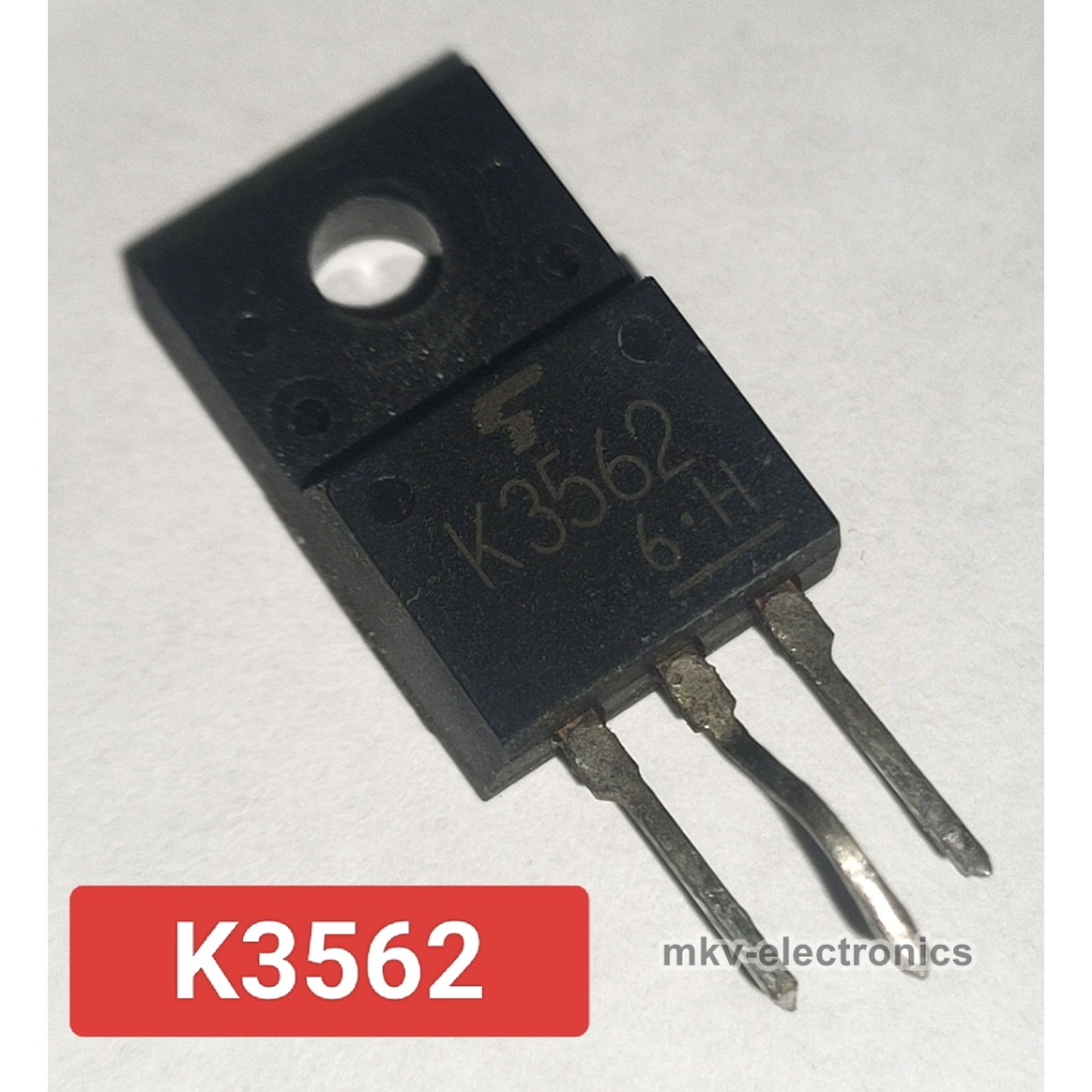 K3562 , 2SK3562 MOSFET N-CHANNEL 6A 600V  สินค้ามือสอง (รหัสสินค้า M03441)