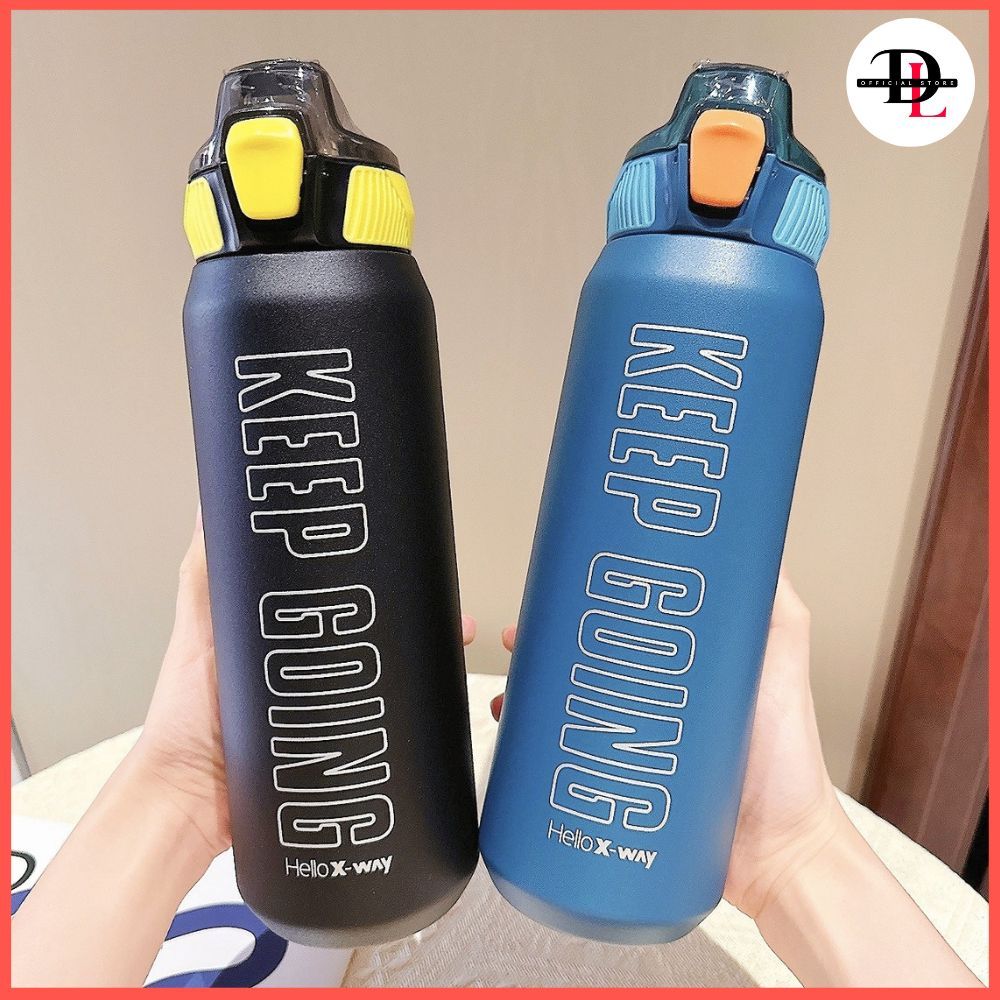 กระบอกน้ำเก็บความเย็น กระบอกน้ำสแตนเลส 316 มีหูหิ้ว กระติกน้ำเก็บความร้อน 780 ml.กระบอกน้ำออกกำลังกา