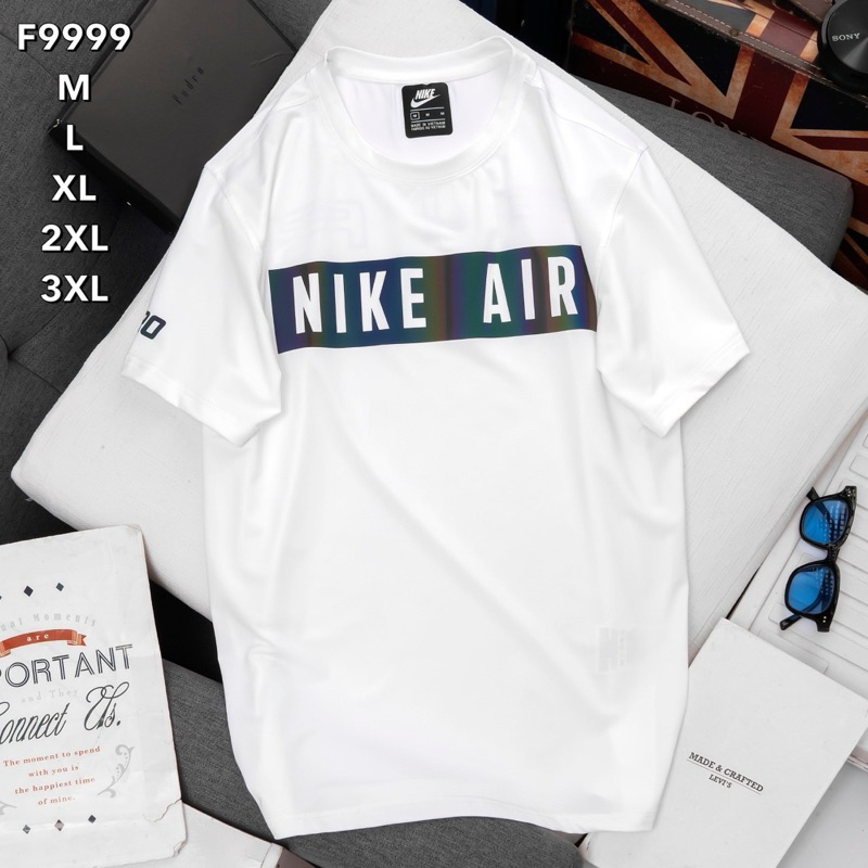 เสื้อยืดคอกลม เสื้อกีฬาเสื้อออกกำลังกายใส่สบายเนื้อผ้าดี/F999