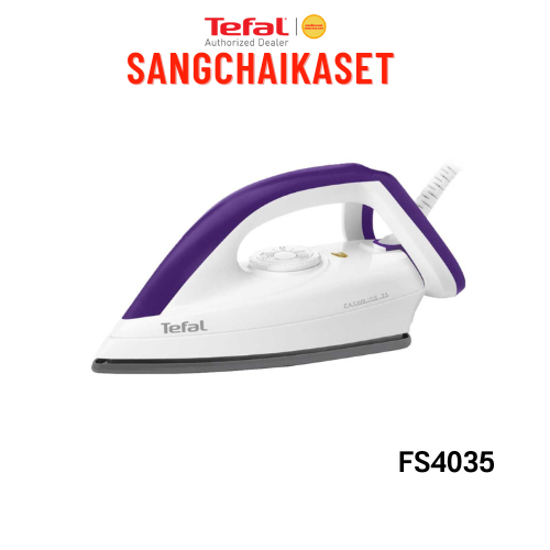 (กรุงเทพฯส่งด่วนภายใน 24 ชม.)TEFAL เตารีดแห้ง รุ่น FS4035 FS4035TO (กำลังไฟ 1,200 วัตต์)