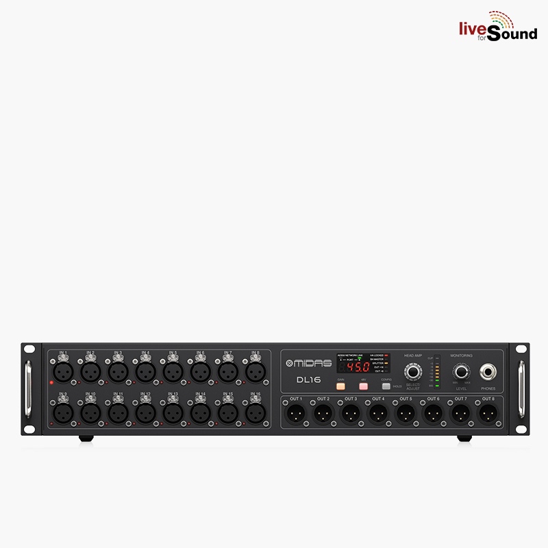 MIDAS DL16 สเตจบ๊อกซ์ 16 in/ 8 out