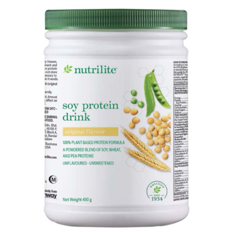 NUTRILITE Soy Protein Drink 450g. แถมฟรี !! แก้วเชค 400ml.
