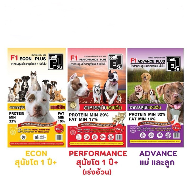 อาหารสุนัขF1ของแท้ราคาถูก ค่าส่งถูกกว่าร้านอื่น