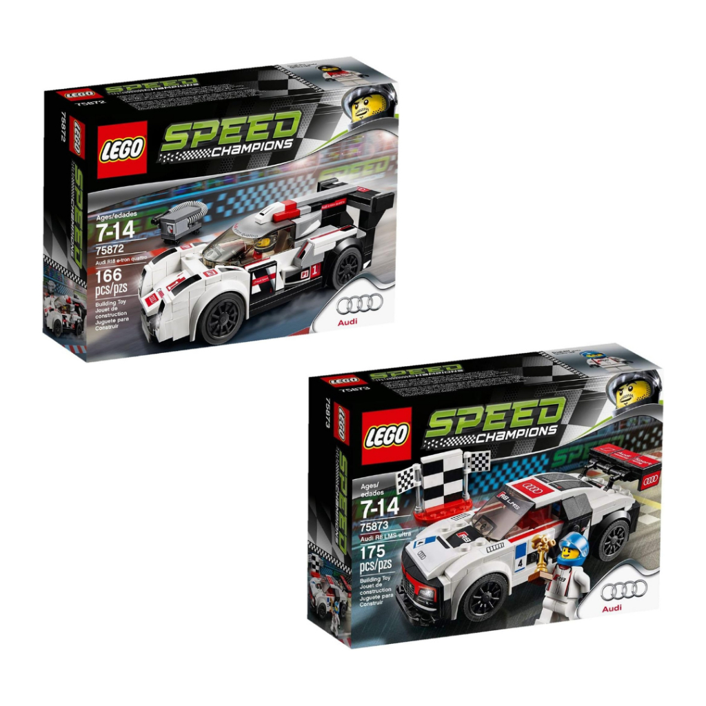 LEGO 75872 + LEGO 75873 Audi Speed Champion (Retired Product)