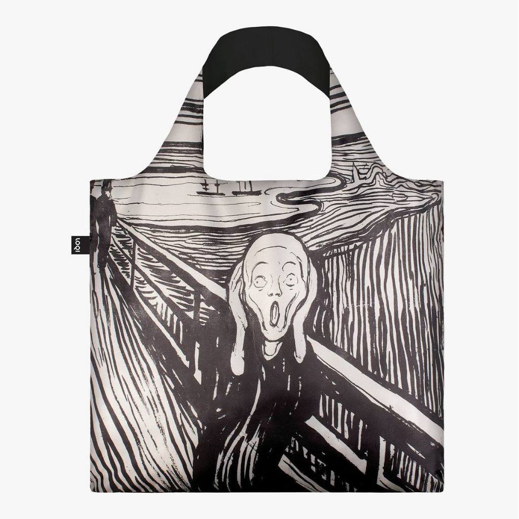 LOQI - EDVARD MUNCH The Scream Bag กระเป๋าผ้าลาย The Scream (Edvard Munch)