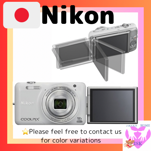 Nikon Coolpix S6600Wh Natural White ส่งตรงจากญี่ปุ่น มือสอง ของแท้ Made In Japan กล้องญี่ปุ่นมือสอง
