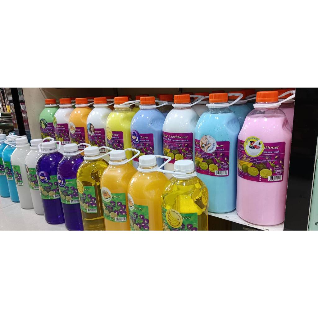 แชมพู,ครีมนวด แชมพูไวท์ ครีมนวดไวท์ ขนาด 3000 มล. white Spa Shampoo Neo Shampoo 3000ml