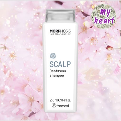 Framesi Morphosis Destress Shampoo 250/1000 ml แชมพูสำหรับหนังศีรษะแพ้ง่าย