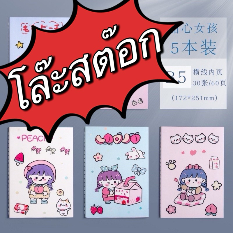 สมุดจดบันทึก โน้ตเรื่อง ใช้ในสำนักงานรึไออารี่