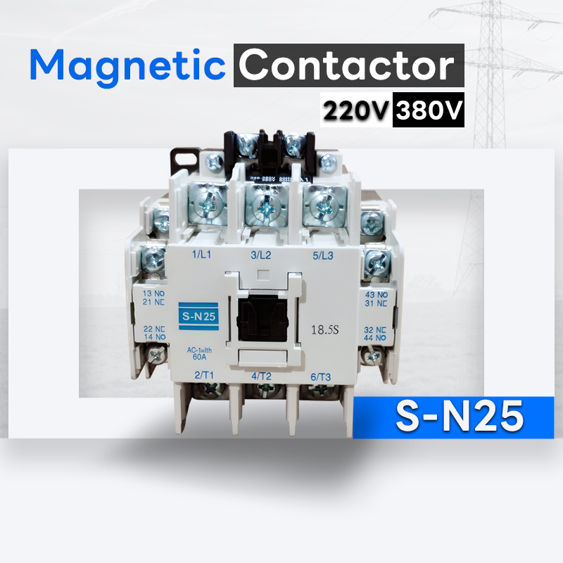 แมกเนติก SN-25 Magnetic Contactor 220V 380V